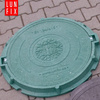 Poklop šachty, víko DN 600 mm, 60 cm, zelený A15 1,5 t