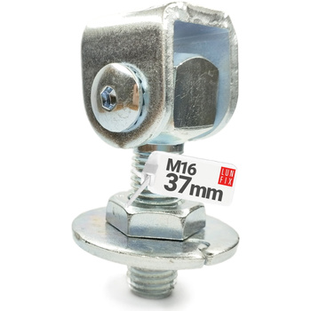 Nastavitelný závěs M16x37 na svařování pro brany, branka a dveře