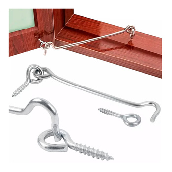 Okenní háček 100 mm, úchytka 1 ks.