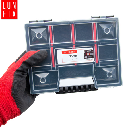 Organizér na nářadí 20x15cm 11 modulů