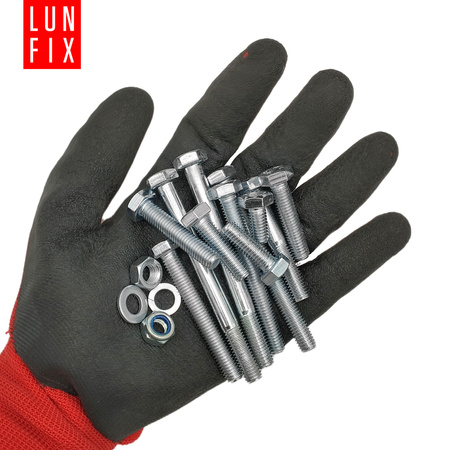 Sada šroubů, matic a podložek M8 420ks. pozink