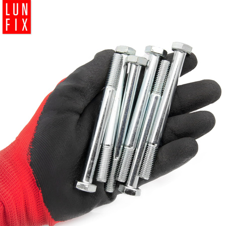 Metrický šroub M8x90 částečný závit DIN 931 třída 8.8 pozink. 1kg