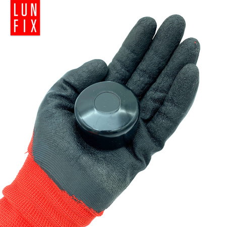 Čepička PVC na sloupek fi48 mm černá 1ks.