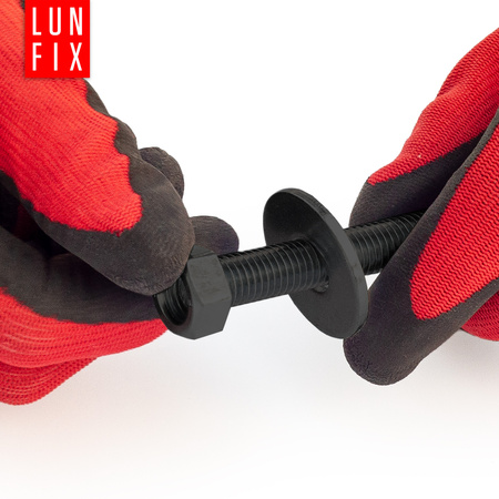 Velkoplošná podložka M4 černý pozink DIN9021 1kg