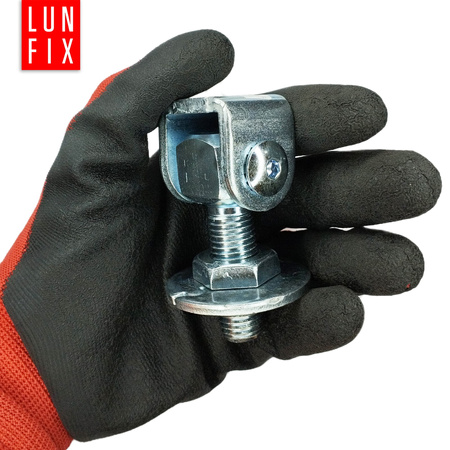 Nastavitelný závěs M20x50 na svařování pro brany, branka a dveře