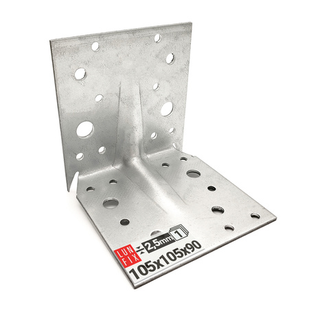 Úhelník s hrotem 105x105x90x2,5 tesařský 1 ks