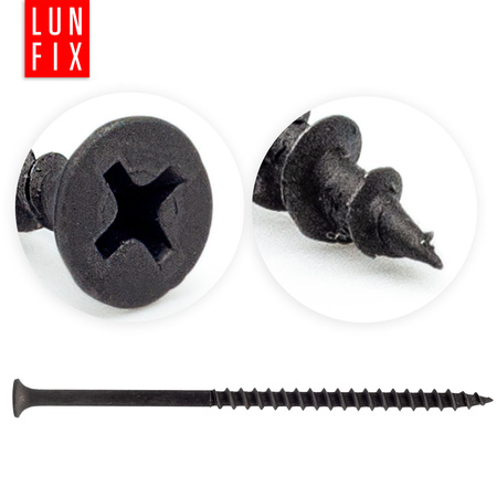 Vruty do sádrokartonu 4,2x90 do dřeva 1kg