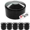 Čepička PVC na sloupek fi76 mm černá 10ks.