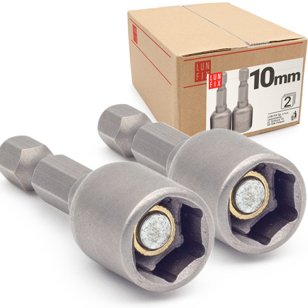 Bit držák pro farmářské šrouby 10 mm 2ks.