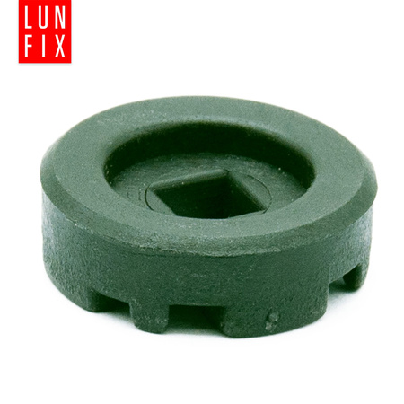 Upevnění pletiva a panelů 10ks. zelené