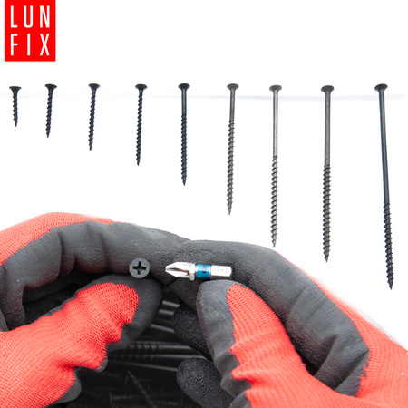 Sada šroubů do sádrokartonu 280ks + koncovka PH2