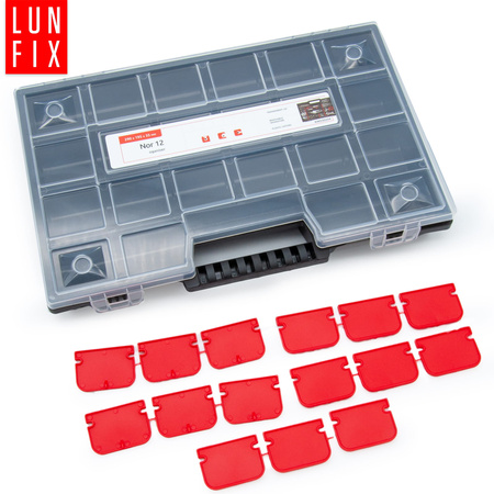 Organizér na nářadí 30x20cm 23 moduly