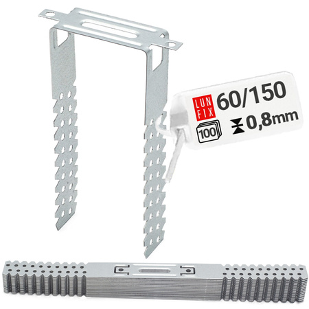 Závěs přímý 60/150 sádrokarton 100ks.