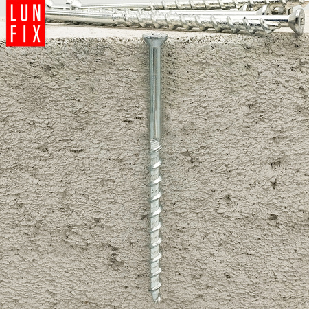 Vruty na beton 8x120 se zápustnou hlavou TX30 50 kusů