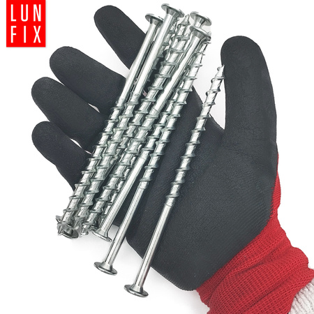 Vruty na beton 8x120 s talířovou hlavou TX30 50 kusů