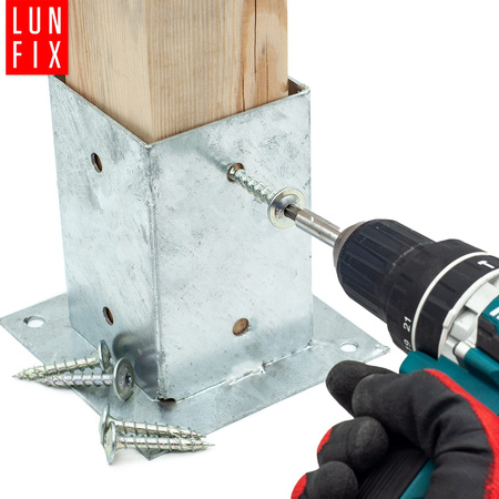 Talířový vrut 8x50 na kotevní patku 10ks.