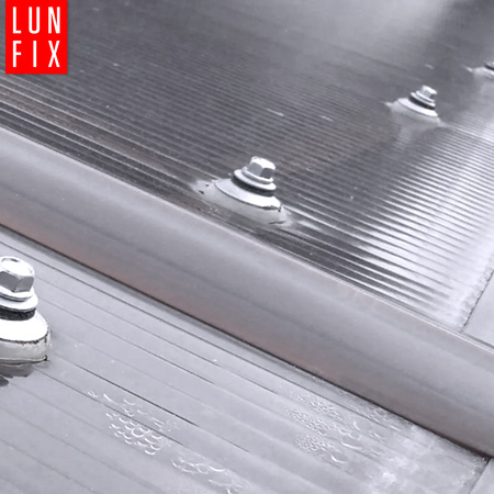 Spojovací profil H4 čirý pro polykarbonát 6m