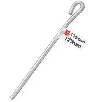 Drát s okem 125 cm sádrokarton 1ks.