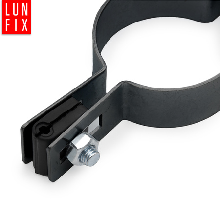 Příchytka plotového panelu průběžnáfi42mm šedá