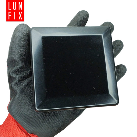 Čepička PVC na sloupek 100x100 mm černá 1ks.