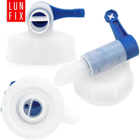 Šroubovaný kohoutek pro kanystr fi60