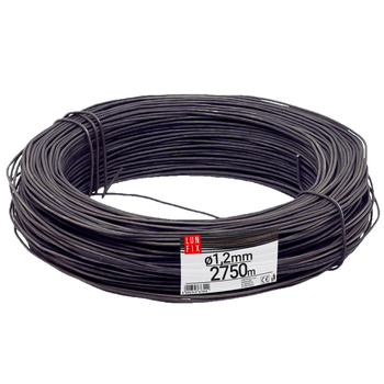 Vázací drát černý (měkký) 1,2 mm 25 kg