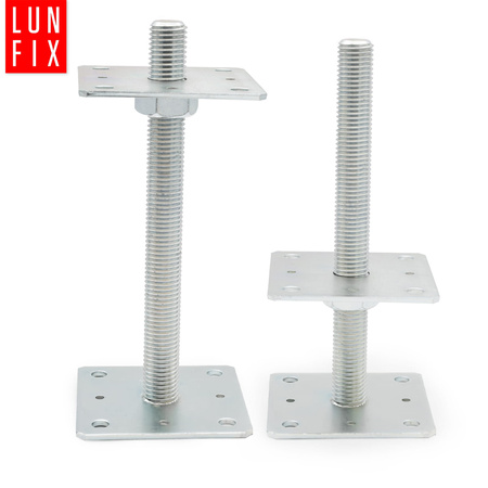 Šroubovací kotevní patka s závitem 80x80x250