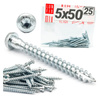 Tesařské vruty ANCHOR pro tesařské spoje 5x50 25ks.