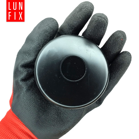 Čepička PVC na sloupek fi76 mm černá 1ks.