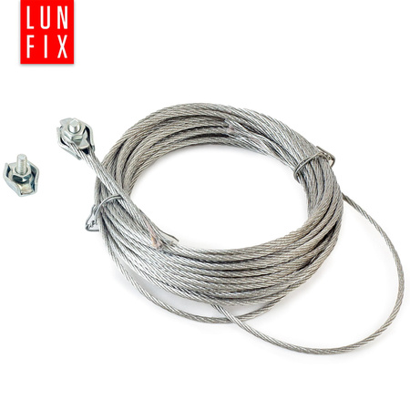 Sada na podepření rostlin pro skleníky LUN FIX o délce 10m