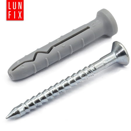 Hmoždinky natloukací 8x50 rozpěrné se zápustnou hlavou 100 ks.