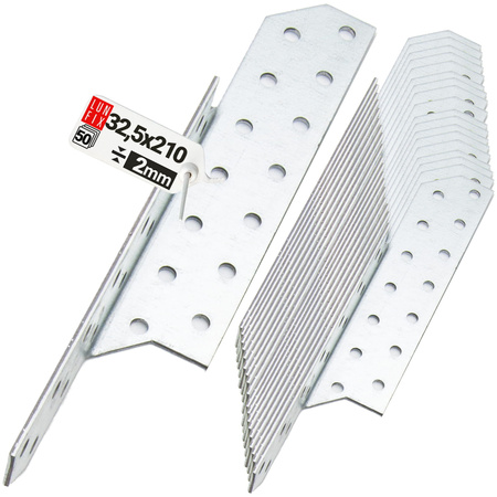 Spojka krokev/vaznice LK3 210x32,5 mm LEVÁ 50ks.