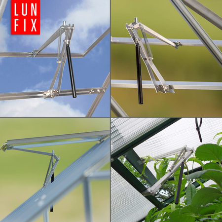 Tepelný automatický otvírač skleníkových oken