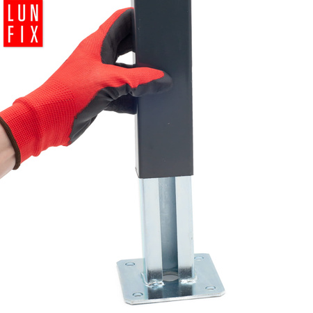 Patka na plotový sloupek 60x40 mm