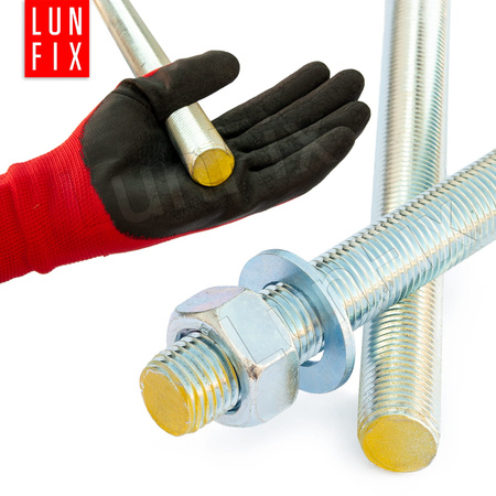 Závitová tyč M27 pozinkovaná 1000 mm 8.8 1ks.