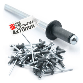 Nýt trhací 4x10mm antracit RAL7016 100ks