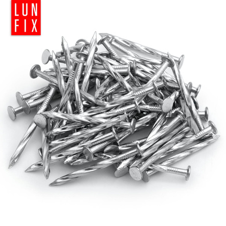 Šroubové hřebíky 3x80 mm 3" pozinkovaný 1kg