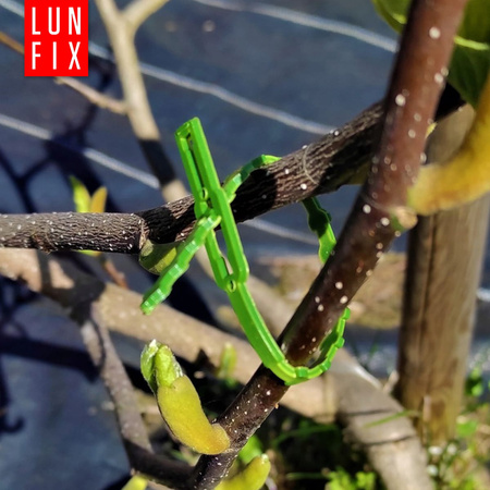 Klipy na rostliny zelené 13 cm 50ks