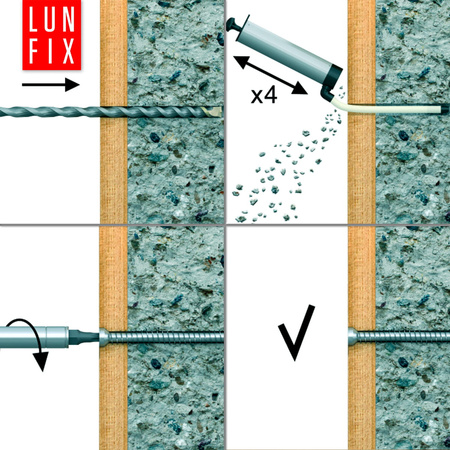 Vrut na okenní a dveřní rám 7.5x132 pozink 100 ks.