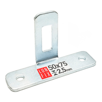 Příchytka typu T na plotové panely pozinkovaná 1ks.