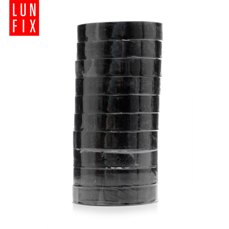 Černá PVC izolační páska 19 mm 20 m 10 ks.