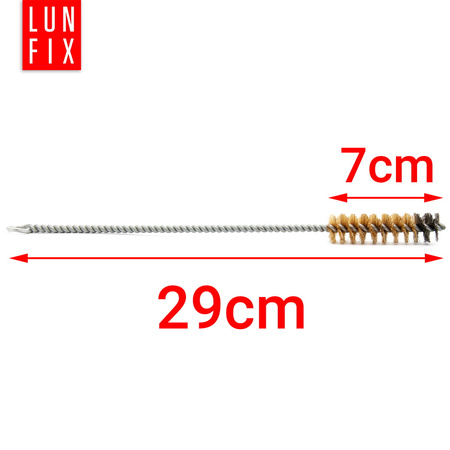 Kovový kartáč na čištění otvorů fi 12-16