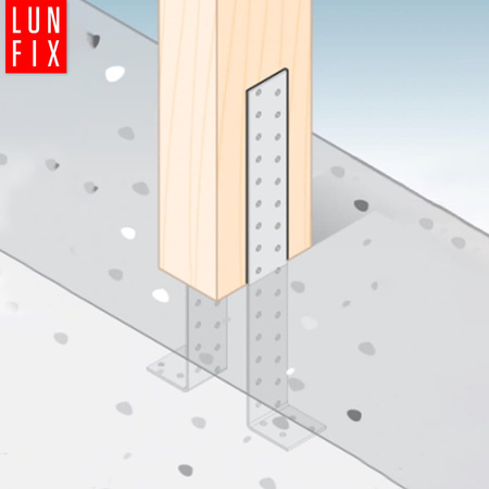 Plochá kotva 200x40x40x2,0 20 ks.