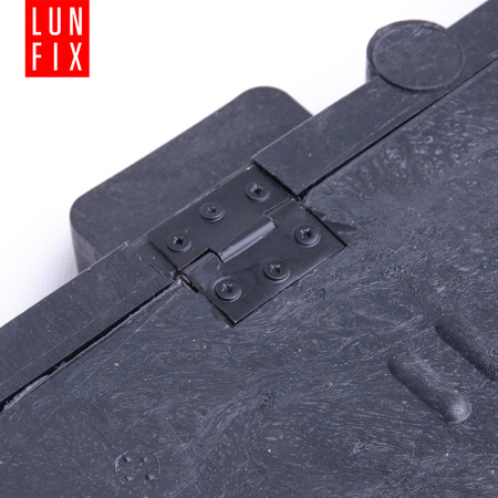 Poklop šachty, víko 60x60 cm, černý