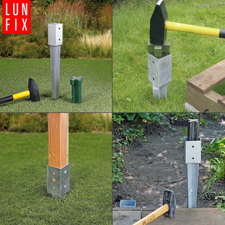 Zatloukací patka 70x70x750mm