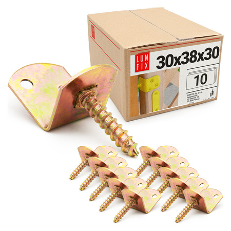 Pergolový úhelník 30x38x30mm spojka 10ks.