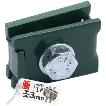 Spojka panelu tzp L 6x20 mm zelená 1ks.