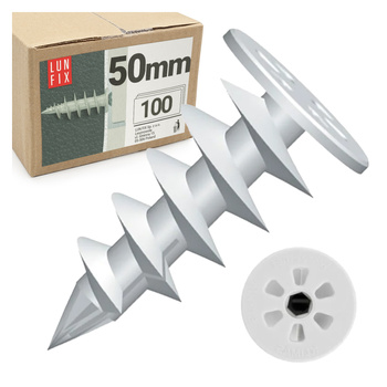 Šroub do polystyrenu 50mm 100ks.