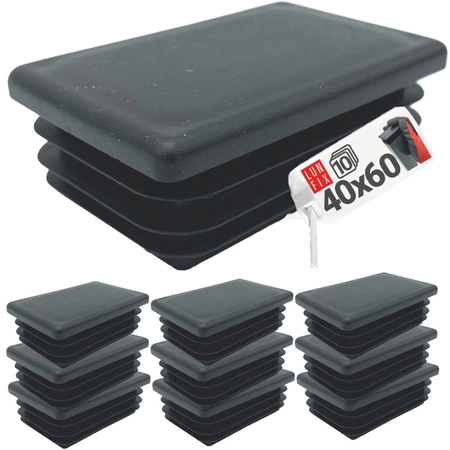 Zátka na sloupek 40x60 černá