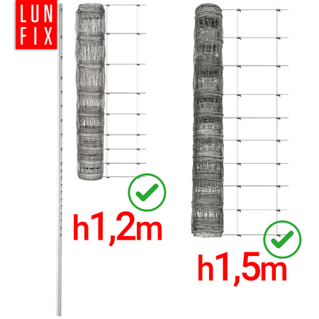 Sloupek k lesnickému pletivu 2m